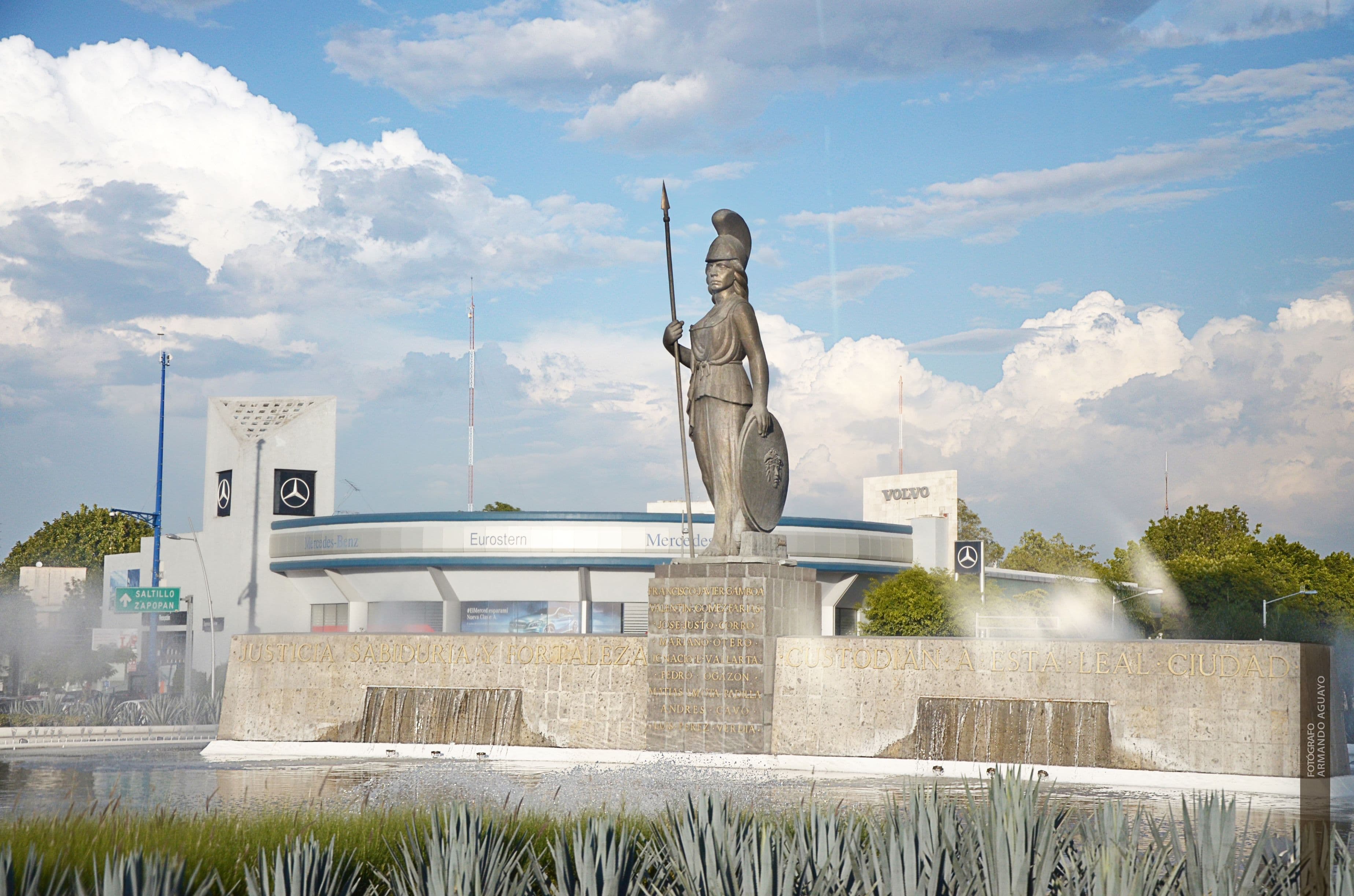 La Minerva, glorieta icónica de Guadalajara, Jalisco